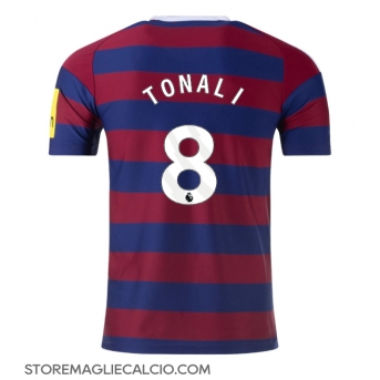 Newcastle United Sandro Tonali #8 Maglia Gara Trasferta Repliche 2024-25 Maniche Corte